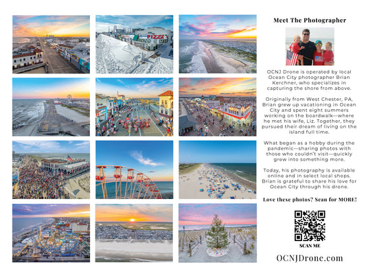 2027 Ocean City, NJ Wall Calendar