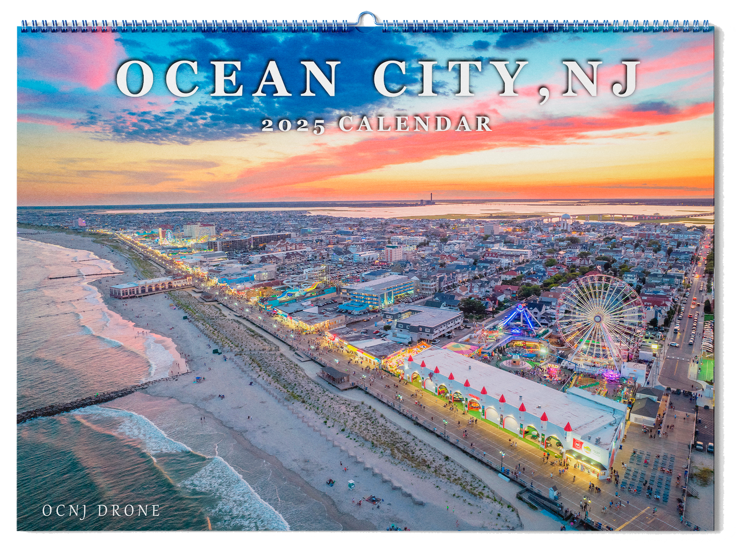 2025 Ocean City, NJ Wall Calendar image 0