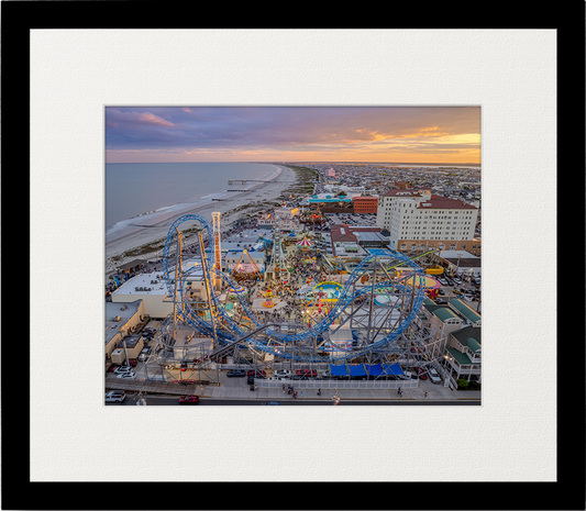 Rollercoaster Sunset