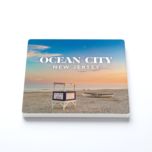 Lifeguard Stand and Boat image 1