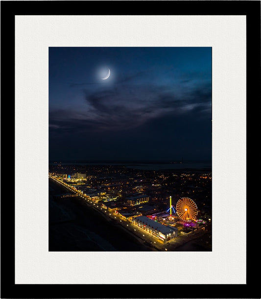 Moon Over the Boardwalk image 1