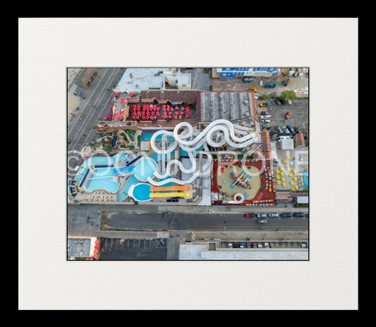 Castaway Cove waterpark aerial drone photo Ocean City NJ | OCNJ Drone
