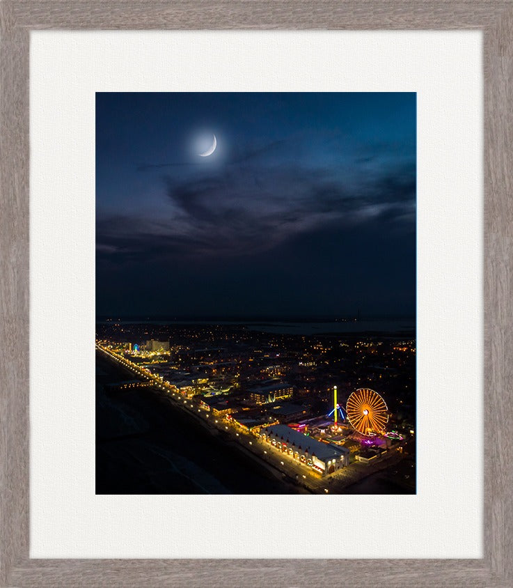 Moon Over the Boardwalk image 0