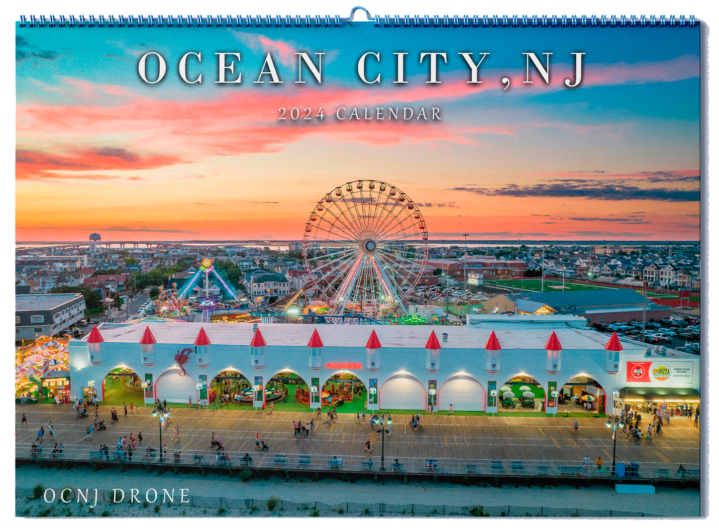 2024 Ocean City, NJ Wall Calendar image 0