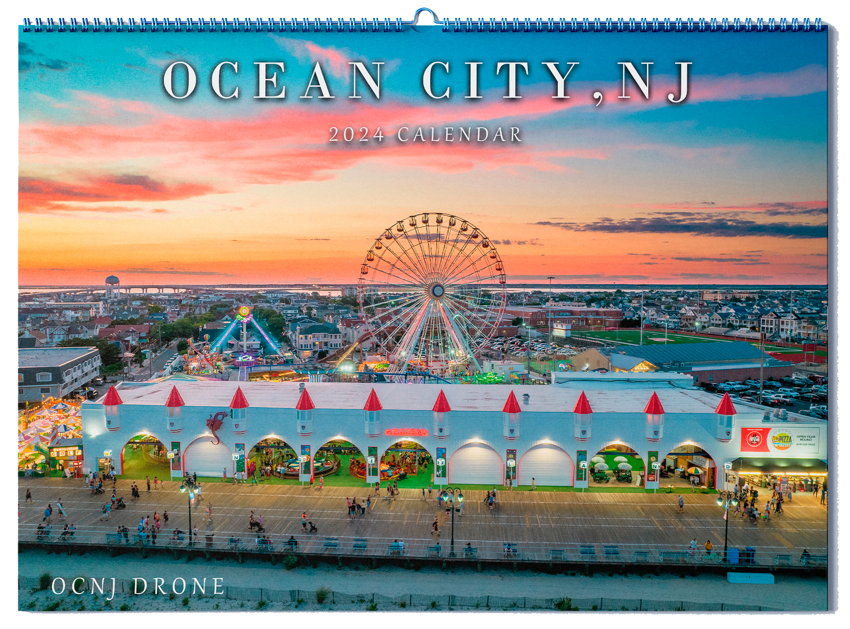 2024 Ocean City, NJ Wall Calendar image 0