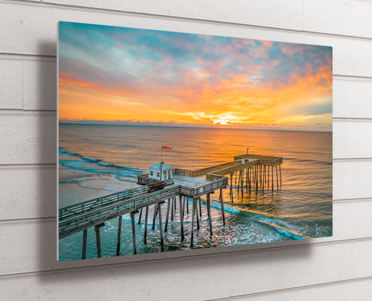 Fishing Pier at Sunrise image 0