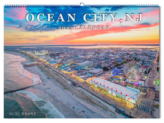 2025 Ocean City, NJ Wall Calendar image 0