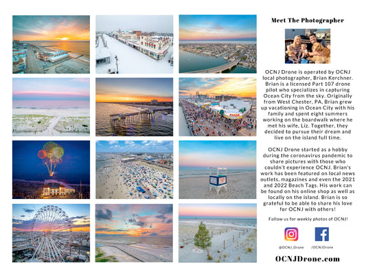 2026 Ocean City, NJ Wall Calendar