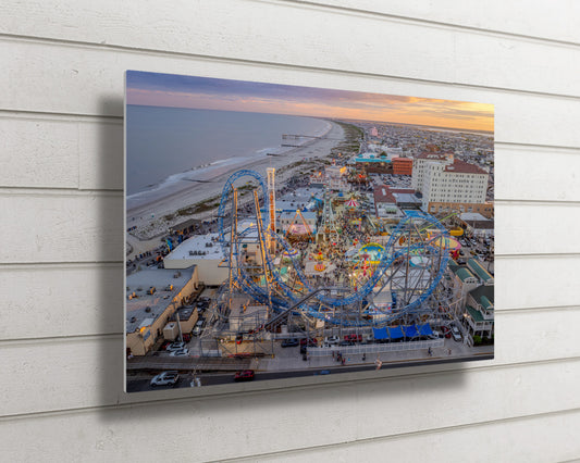 Rollercoaster Sunset