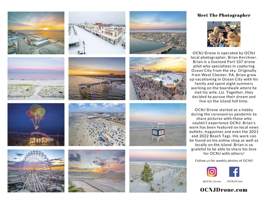 2025 Ocean City, NJ Wall Calendar image 1