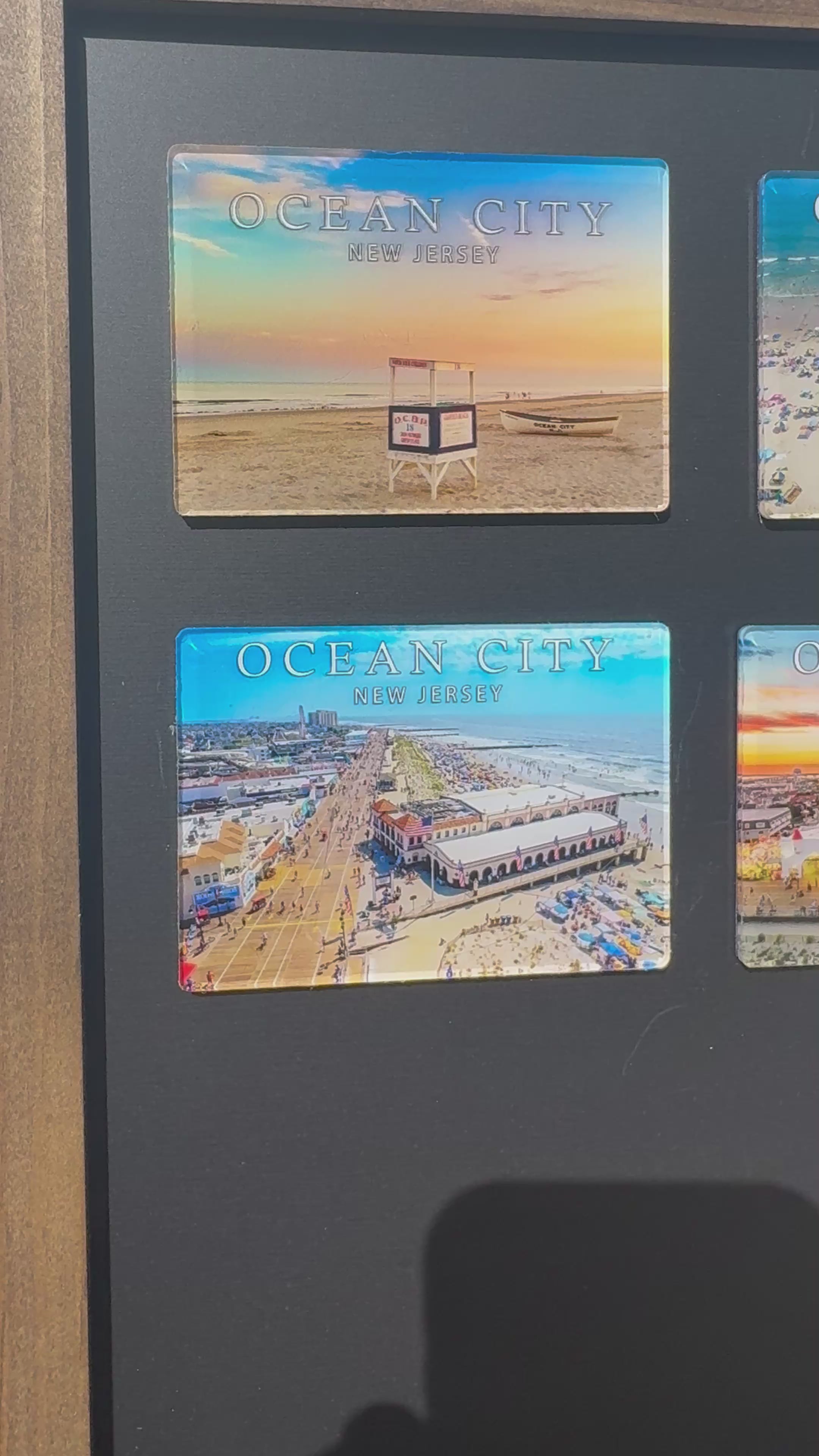 希少　OCEAN BRIGHT オーシャンブライト　コンテナ　（昭和レトロ） Lifeguard Stand | Ocean City NJ Aerial Print | OCNJ Drone